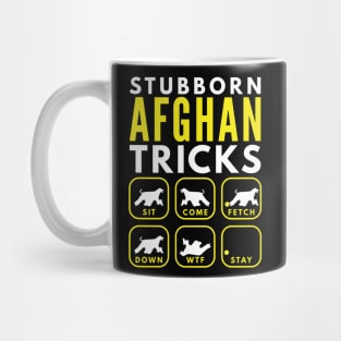 Stubborn Afghan Tricks - Dog Training Mug